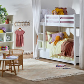 VIC Furniture Springfield Single Bunk Bed with Shelves
