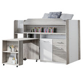Gigi&#039;s Garden Cape Mid Sleeper Bed with Desk