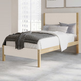 Gigi's Garden Bakri Rubberwood King Single Bed Frame