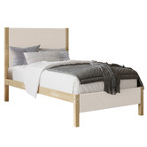 Gigi's Garden Bakri Rubberwood King Single Bed Frame