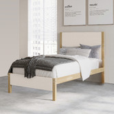 Gigi's Garden Bakri Rubberwood King Single Bed Frame