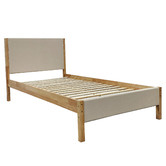 Gigi's Garden Bakri Rubberwood King Single Bed Frame