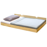 Gigi&#039;s Garden Irvine Single-Over-Double Rubberwood Bunk Bed