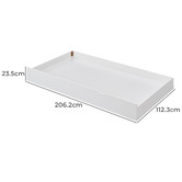 Gigi&#039;s Garden White Anaheim King Single Trundle Bed
