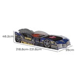 Gigi's Garden Anvha Adjustable Racing Car Bed