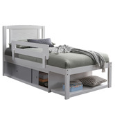 Gigi's Garden Clemmie Single Bed with Storage &amp; Guardrail