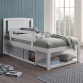 Gigi's Garden Clemmie Single Bed with Storage &amp; Guardrail