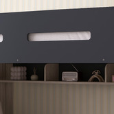 Gigi's Garden Campbell Single Loft Bed with Shelves