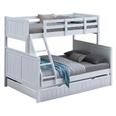 Gigi&#039;s Garden Lincoln I Single Over Double Bunk Bed with Trundle