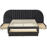 Gigi's Garden Bracha Upholstered Queen Bed with Storage Drawers