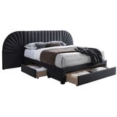 Gigi's Garden Bracha Upholstered Queen Bed with Storage Drawers