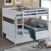 Gigi's Garden Lincoln Double Rubberwood Bunk Bed with Trundle