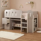 Gigi's Garden Folly Single Loft Bed with Desk