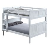 Gigi's Garden Lincoln Double Rubberwood Bunk Bed with Mattress