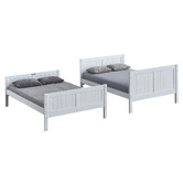 Gigi's Garden Lincoln Double Rubberwood Bunk Bed with Mattress