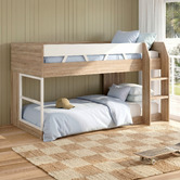 Gigi's Garden Light Timber Grace Low Line Single Bunk Bed