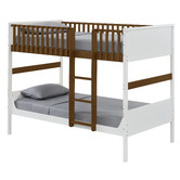 Gigi's Garden Malie King Single Bunk Bed with Trundle &amp; Mattress