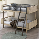 Gigi's Garden Melea Single Rubberwood Convertible Bunk Bed