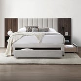Gigi's Garden Mika Upholstered Bed Frame with Drawers