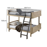Gigi's Garden Melea Single Bunk Bed