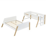 Gigi's Garden Ethan Single Over Double Bunk Bed with Single Trundle