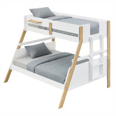 Gigi's Garden Ethan Single Over Double Bunk Bed with Single Trundle