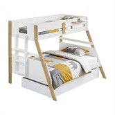 Gigi's Garden Ethan Single Over Double Bunk Bed with Single Trundle