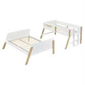 Gigi's Garden Ethan Single Over Double Bunk Bed with Double Trundle