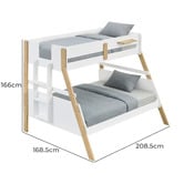 Gigi's Garden Ethan Single Over Double Bunk Bed