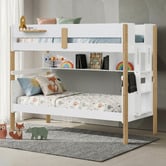 Gigi's Garden Ethan Single Bunk Bed with Shelves