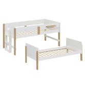 Gigi's Garden Ethan Single Bunk Bed with Shelves