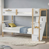 Gigi's Garden Evan Single Bunk Bed with Staircase
