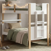 Gigi's Garden Ethan Single Bunk Bed with Storage Units