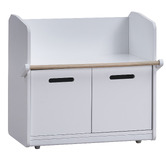 Gigi's Garden Ethan Single Bunk Bed with Storage Units