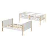 Gigi's Garden Evren Single Over Double Bunk Bed with Staircase &amp; Shelf