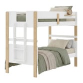 Gigi's Garden Ethan Single Bunk Bed with Shelves