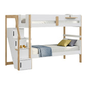 Gigi's Garden Evan Single Bunk Bed with Staircase