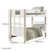 Gigi's Garden Ethan Single Bunk Bed with Trundle