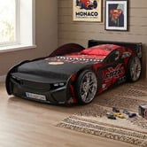 Gigi's Garden Luca Racing Car Single Bed Frame