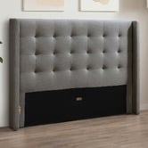Gigi's Garden Fairfax Upholstered Queen Bedhead