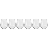 Krosno Harmony Stemless Wine Glasses