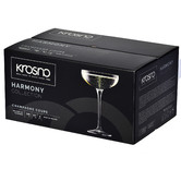 Krosno Harmony 280ml Champagne Coupe Glasses