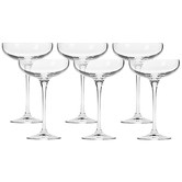 Krosno Harmony 280ml Champagne Coupe Glasses