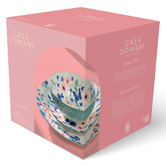 Casa Domani 12 Piece Dolce Vita Porcelain Dinner Set