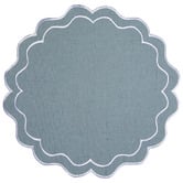 Casa Domani Banda Scallop 38cm Cotton Placemats