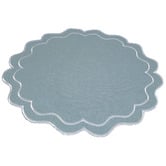 Casa Domani Banda Scallop 38cm Cotton Placemats