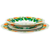 Casa Domani 12 Piece Jardino Porcelain Dinner Set