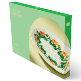 Casa Domani Jardino Oval 26cm Porcelain Platter