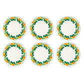 Casa Domani Jardino 27cm Porcelain Dinner Plates