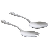 Casa Domani 2 Piece Castello Stainless Steel Salad Serving Set